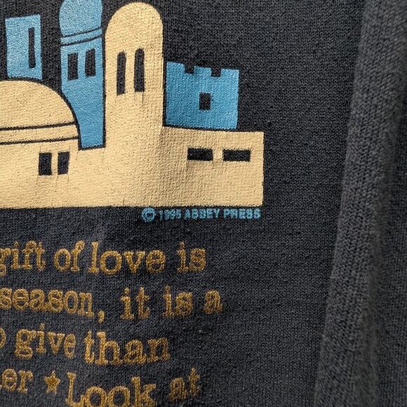 1995 Jesus Christmas Crewneck Sweatshirt - Picture 4 of 5